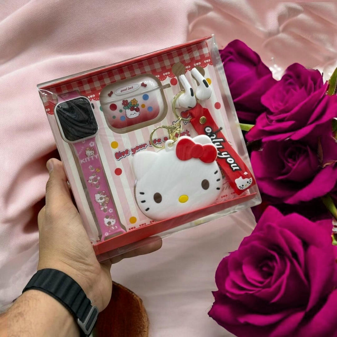"AirPods and Disney Watch"