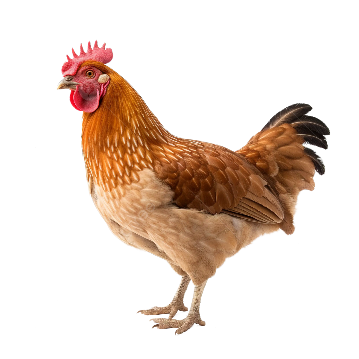 فراخ وسط فلاحي وزن 2 كيلو الاربع
