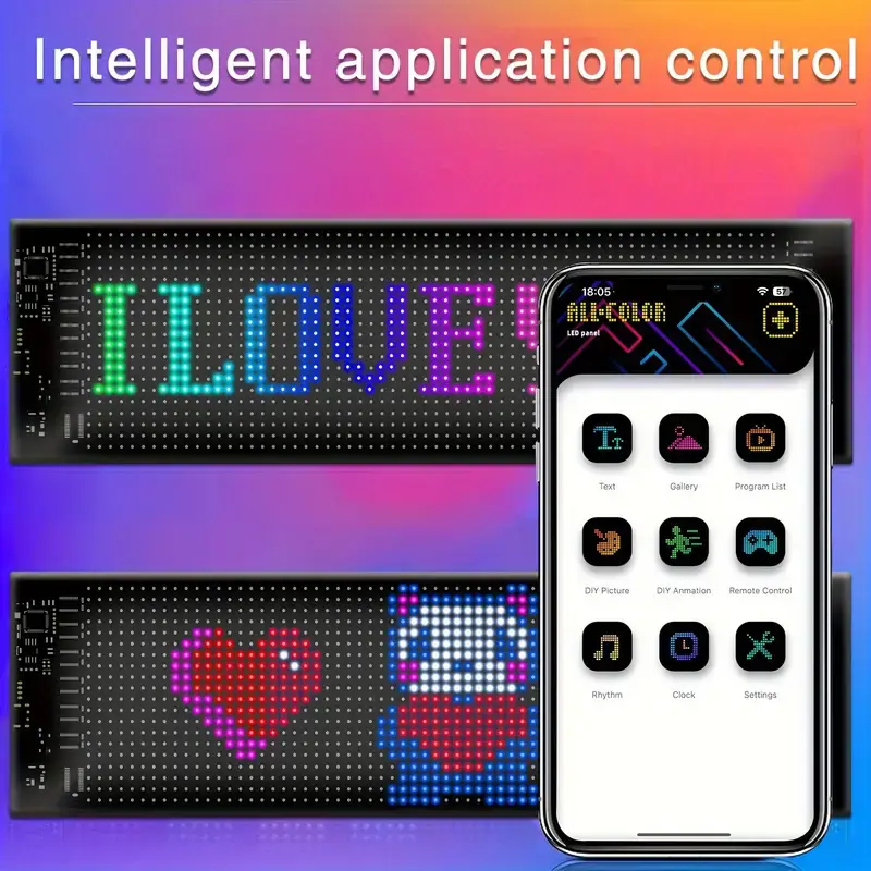 🔥 شاشة LED ذكية ملونة – ليد 🔥