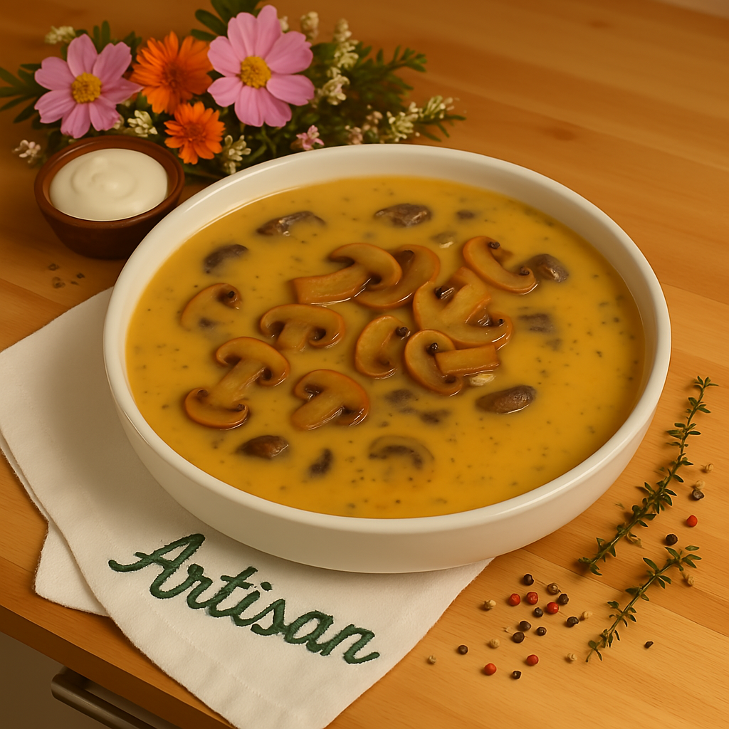 شوربة مشروم  Mushroom Soup