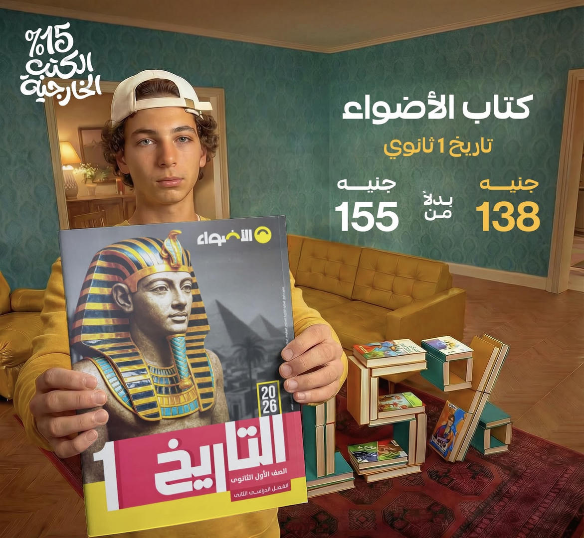 الاضواء تاريخ الترم الثاني الصف الاول الثانوي 2026