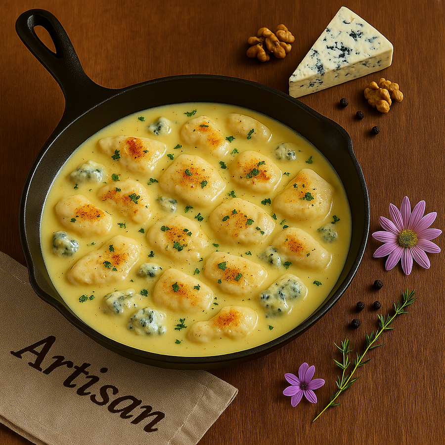 دجاج بصوص البلو تشيز Chicken in Blue Cheese Sauce  