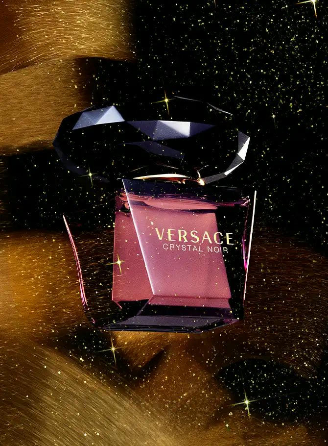 Versace crystal noir Misk Perfumes  without Box