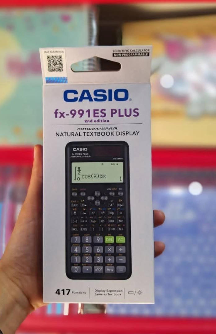 اله حاسبه Casio Fx- 991 Es plus منشأ تايلاندي + ضمان عام كامل