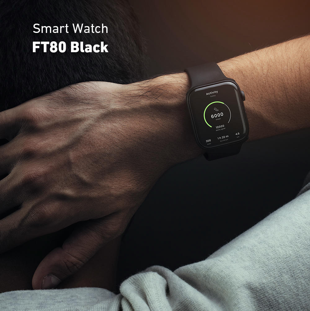  Smart Watch FT80 Black
