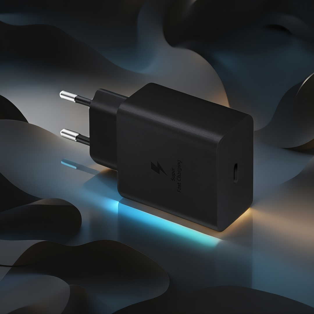 Samsung 45W Fast Charger – شاحن سامسونج فائق السرعة