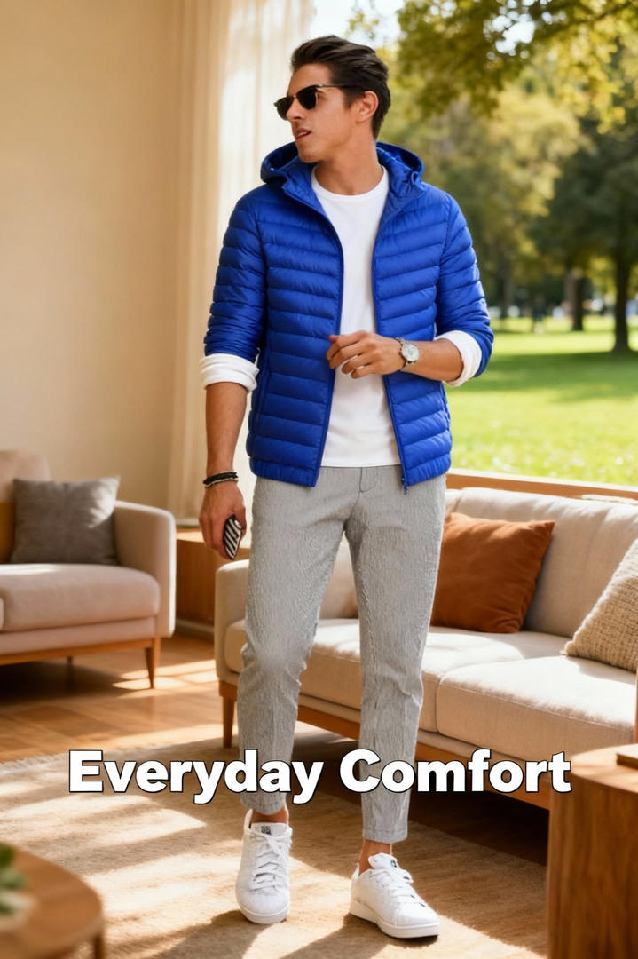 Puffer Jacket أسبانى 