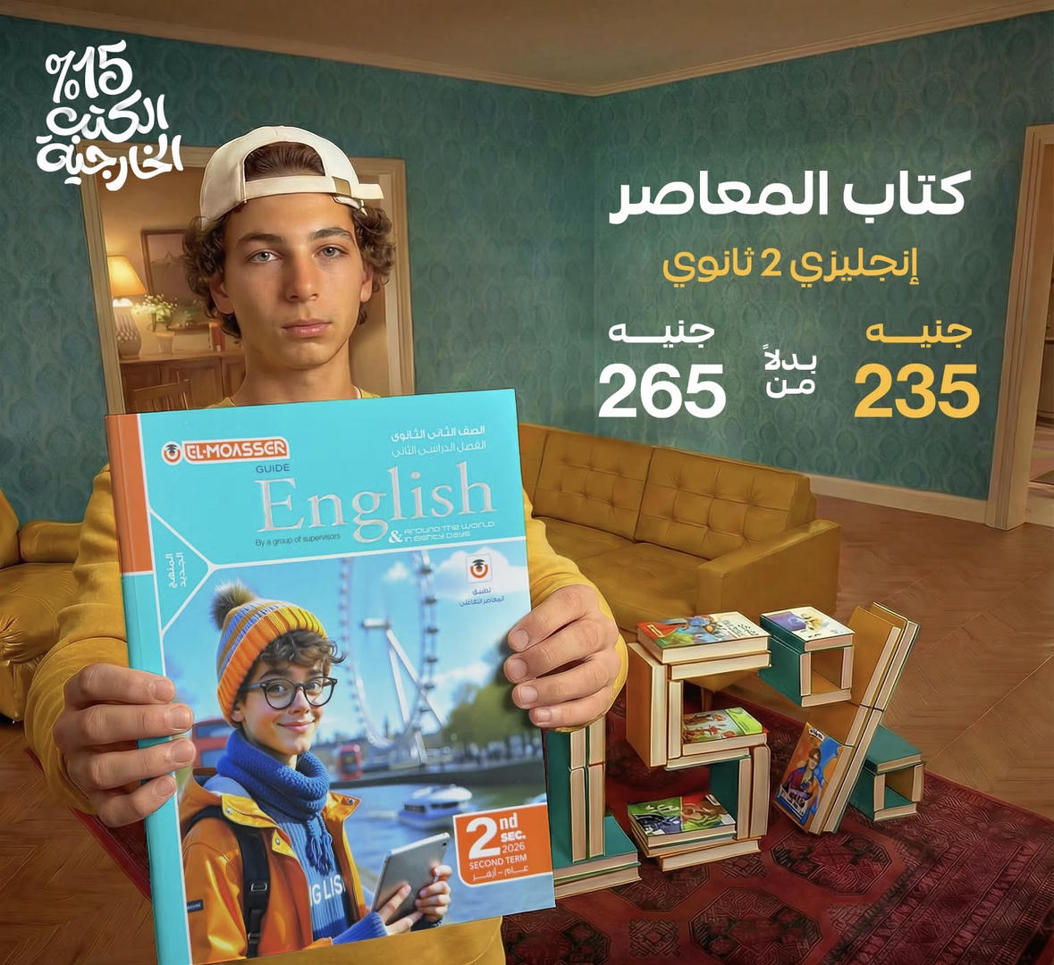 المعاصر English الترم الثاني الصف الثاني الثانوي 2026