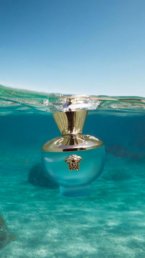 Versace Pour Femme Dylan Turquoise Misk Perfumes  without Box
