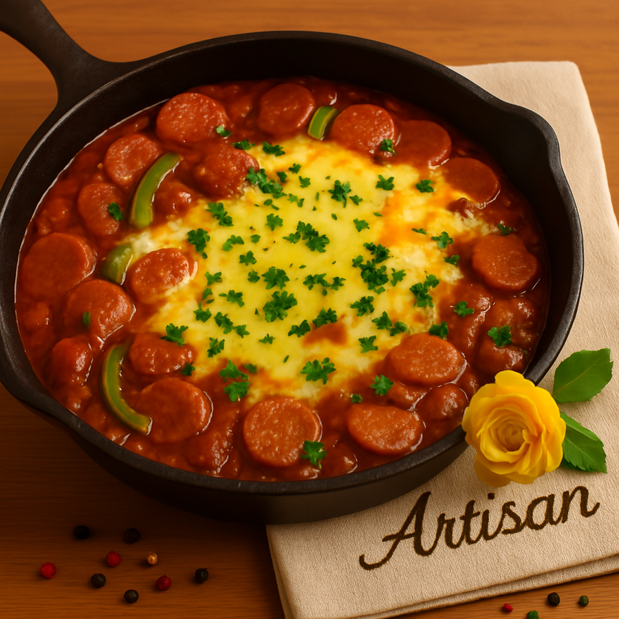 سجق بالجبنة  Sausage with Cheese  