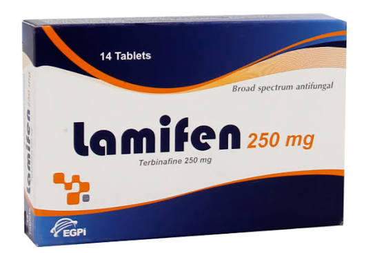 LAMIFEN 250 MG 14 TABS 2 STRIPS