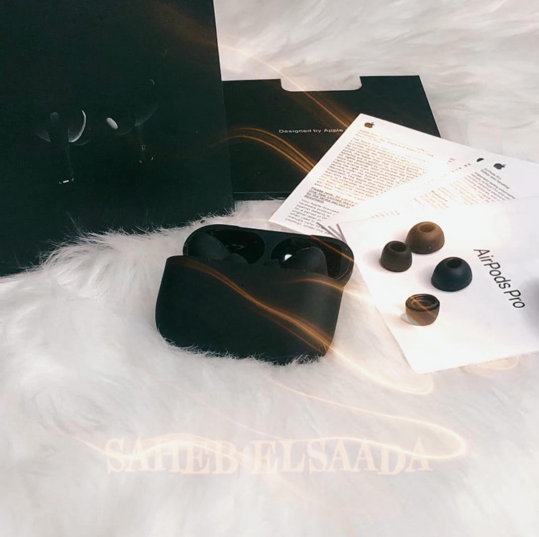 Airpods pro sim original Black