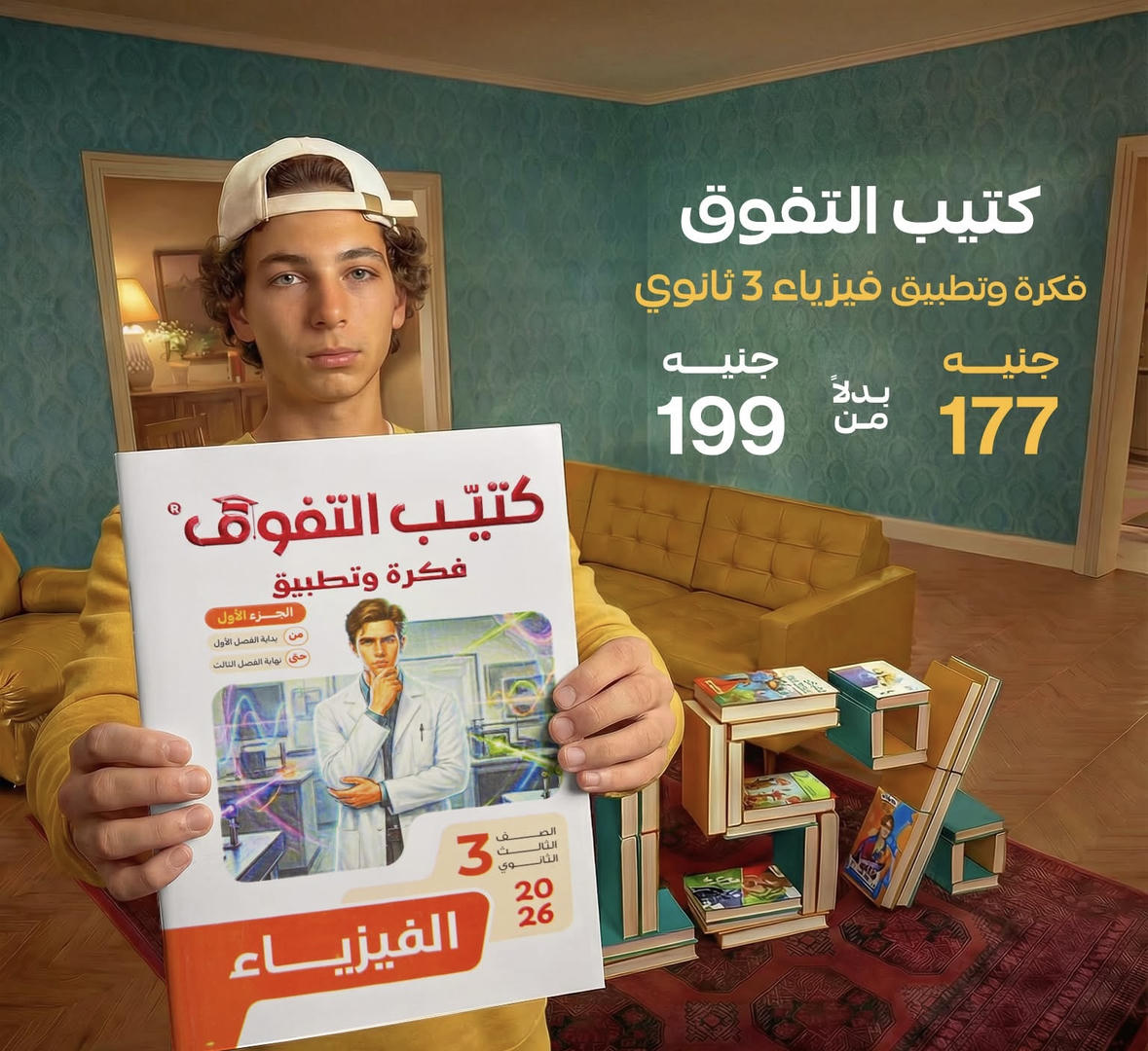 التفوق فكرة وتطبيق الفيزياء الصف الثالث الثانوي 2026