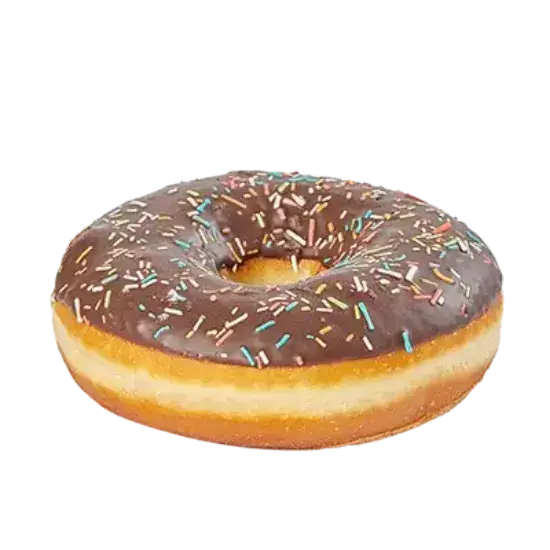 دونتس شوكولاتة بالسبرينكلز