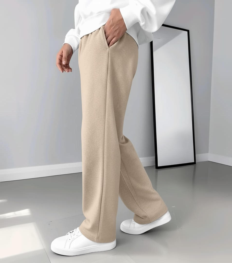 بنطلون Wide Leg قطن 2026