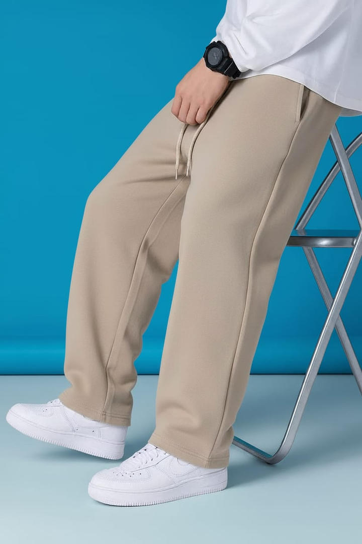 بنطلون Wide Leg قطن 2026