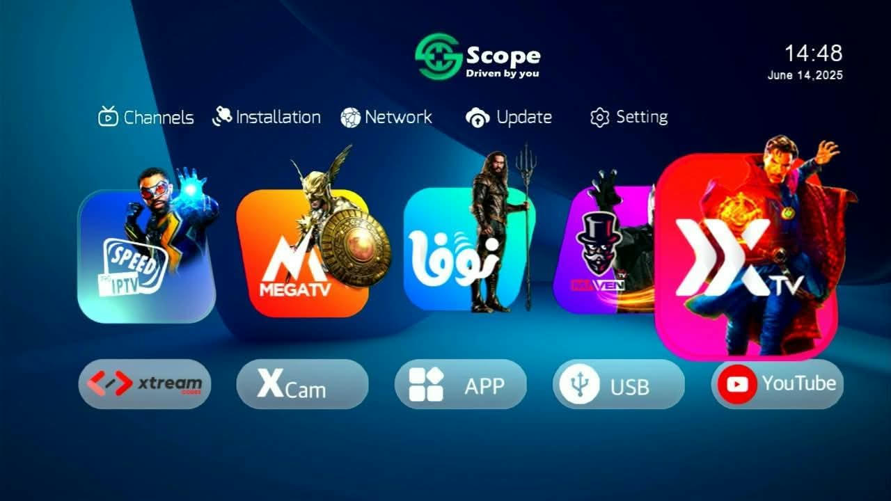 ريسيفرات IPTV