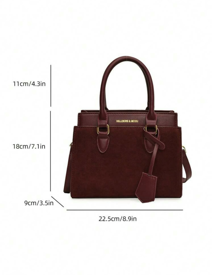 BELLEBORG 1pc Women's Business Casual Handbag Shoulder Bag
