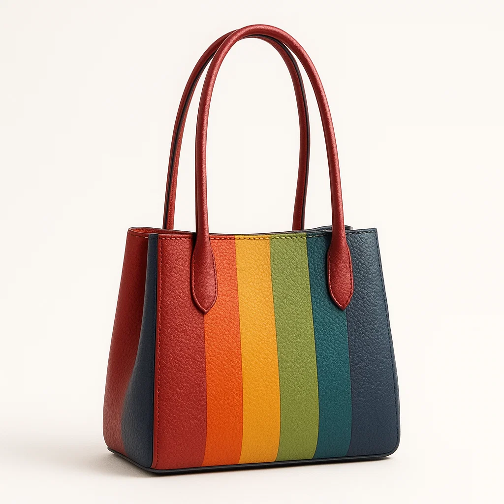 حقيبة يد ملونة عصرية