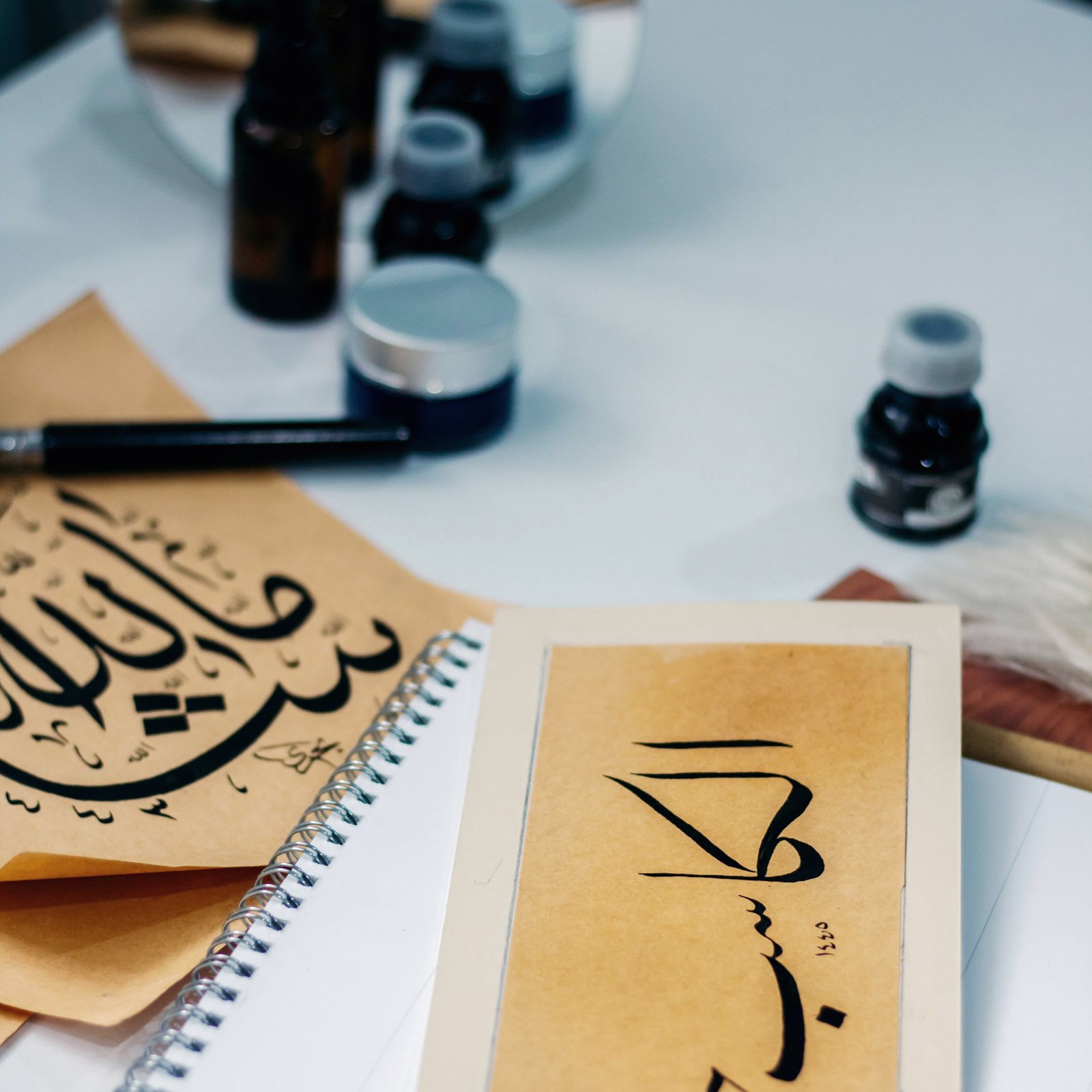 حبر الخط العربي — أسود 100 مل