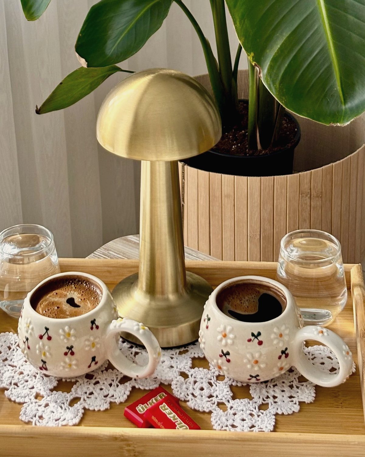 أباجورة فطر لاسلكية