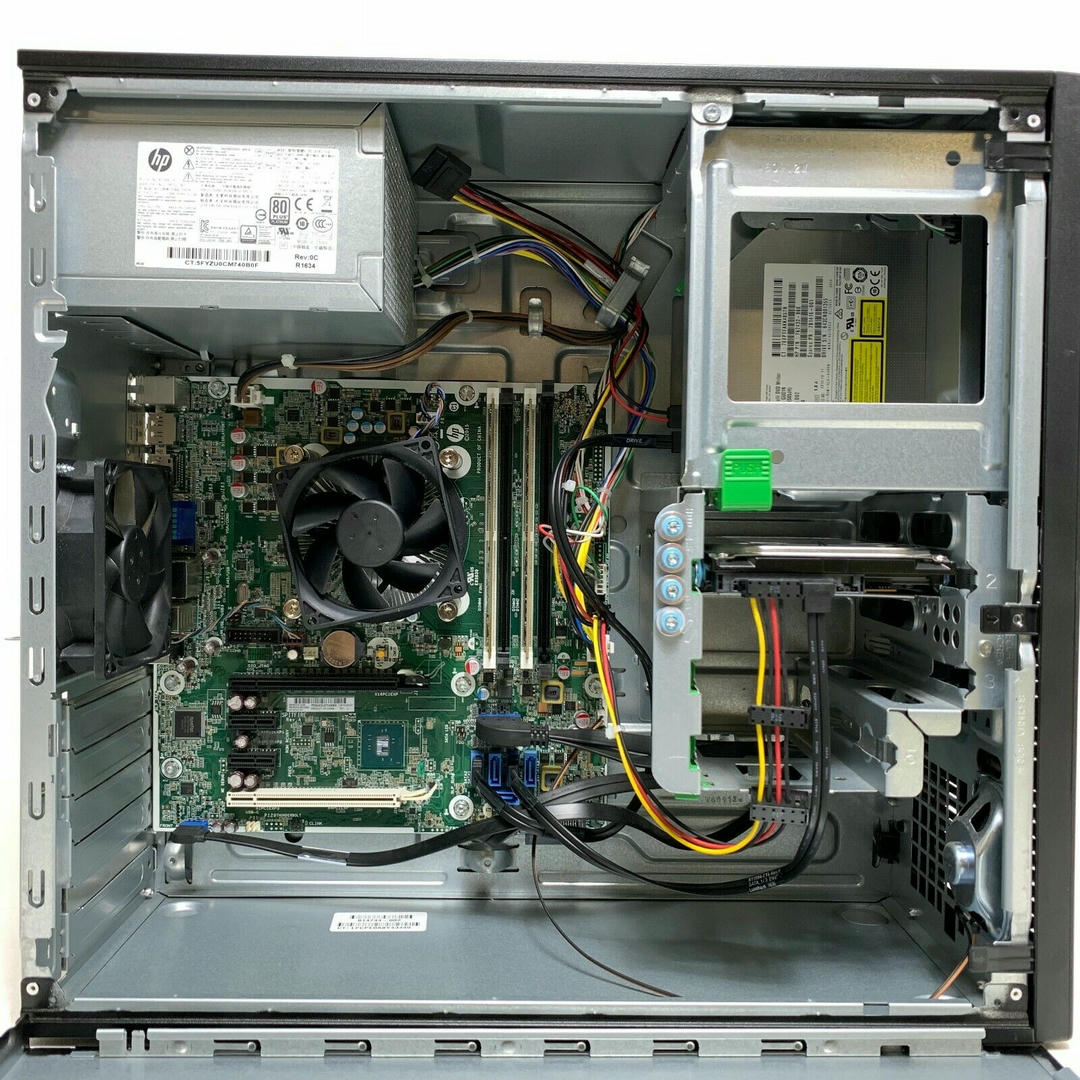 كمبيوتر مكتبي HP EliteDesk 800 G2 – معالج i5 الجيل السادس – 8 جيجا رام – 128 SSD + 500 HDD