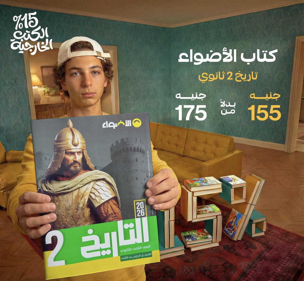 الاضواء تاريخ الترم الثاني الصف الثاني الثانوي 2026