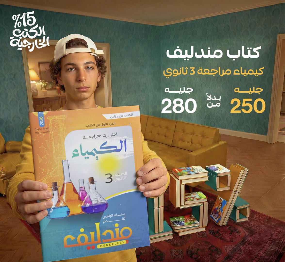 مندليف كيمياء مراجعة الصف الثالث الثانوي 2026